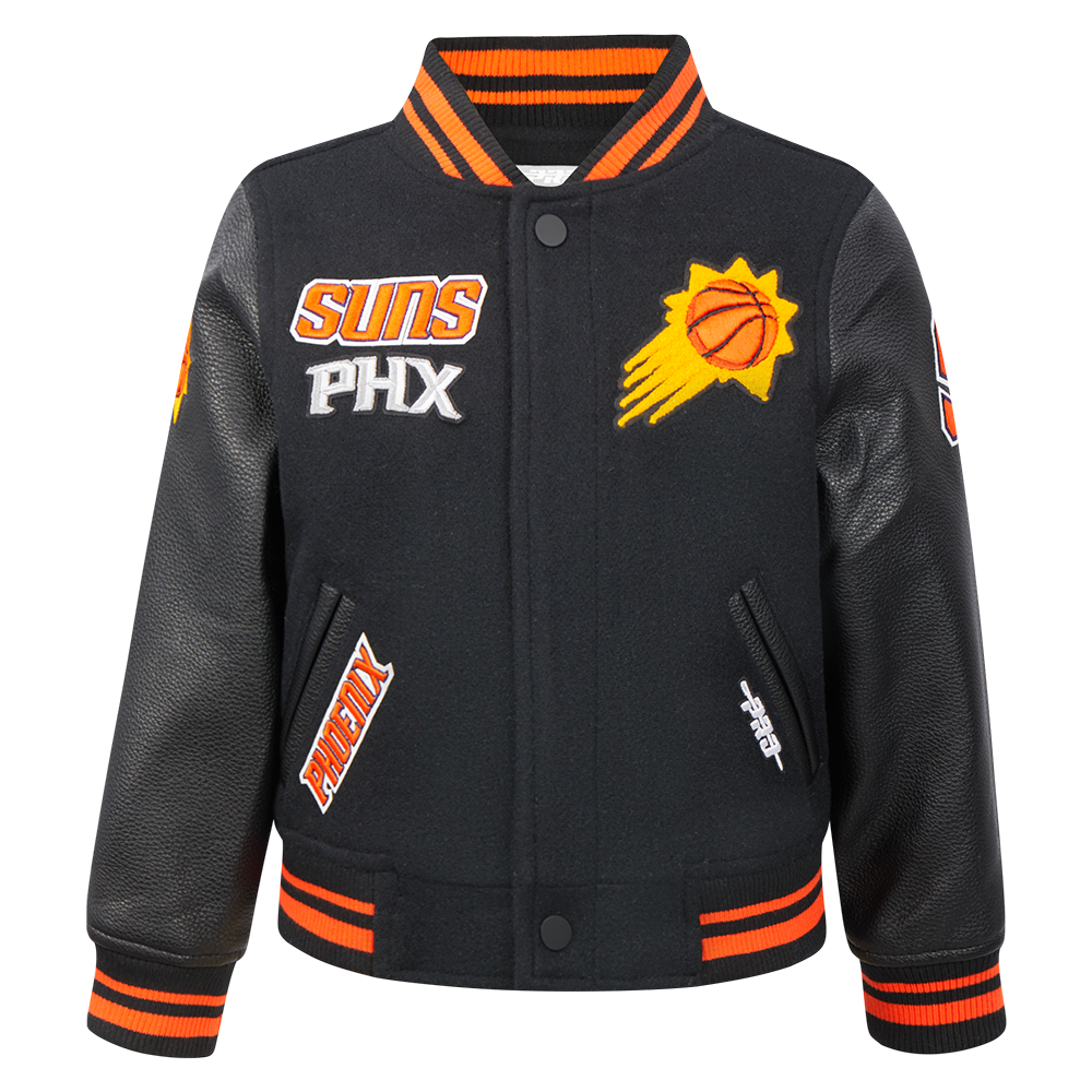 CHAMARRA UNIVERSITARIA NBA PHOENIX SUNS RETRO CLASSICS PARA BEBÉ NIÑO