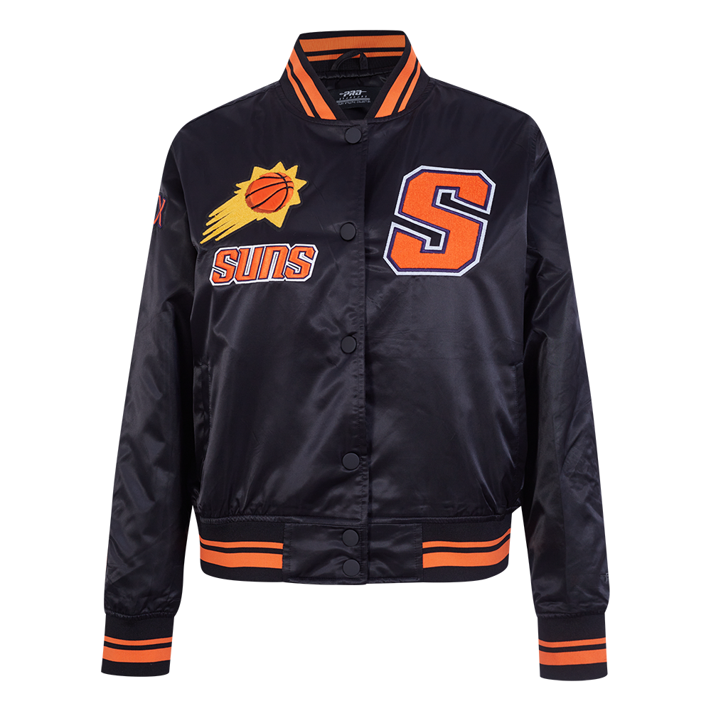 CHAMARRA DE SATÍN NBA PHOENIX SUNS RETRO CLASSICS PARA MUJER