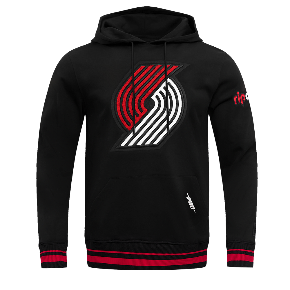 SUDADERA CON GORRO NBA PORTLAND TRAIL BLAZERS RETRO CLASSICS