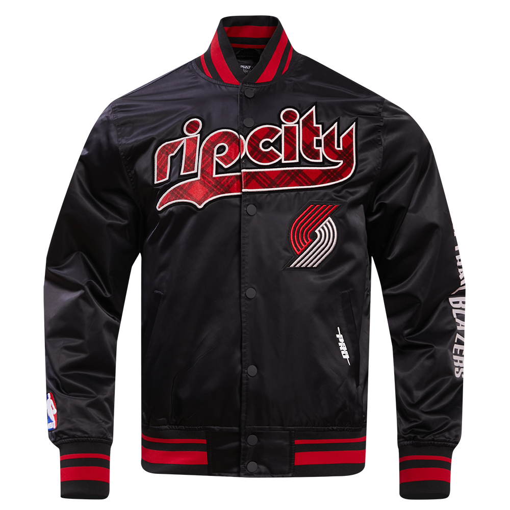 CHAMARRA DE SATÉN NBA PORTLAND TRAIL BLAZERS CITY EDITION