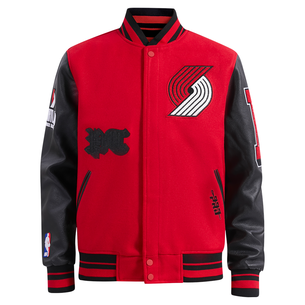 CHAMARRA UNIVERSITARIA NBA PORTLAND TRAIL BLAZERS OLD ENGLISH