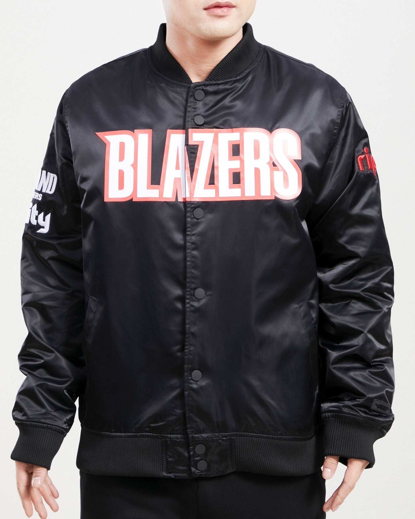 CHAMARRA DE SATÍN NBA PORTLAND TRAIL BLAZERS CLASSIC SATIN