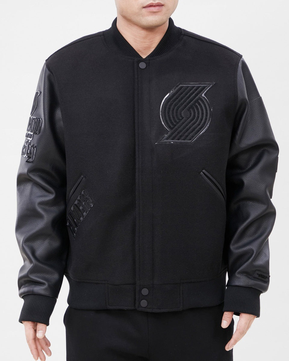 CHAMARRA UNIVERSITARIA NBA PORTLAND TRAIL BLAZERS CLASSIC 3BK