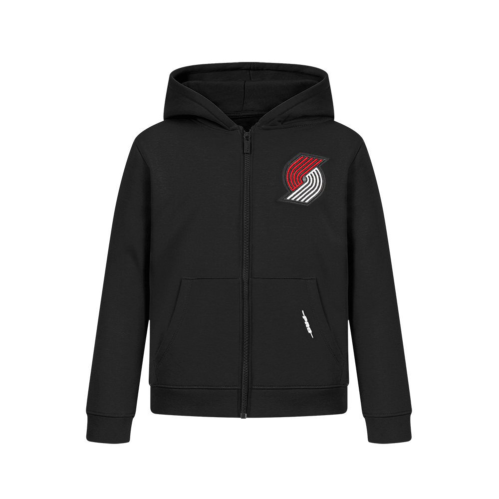 SUDADERA CON CIERRE NBA PORTLAND TRAIL BLAZERS CLASSIC CHENILLE PARA NIÑO JUNIOR