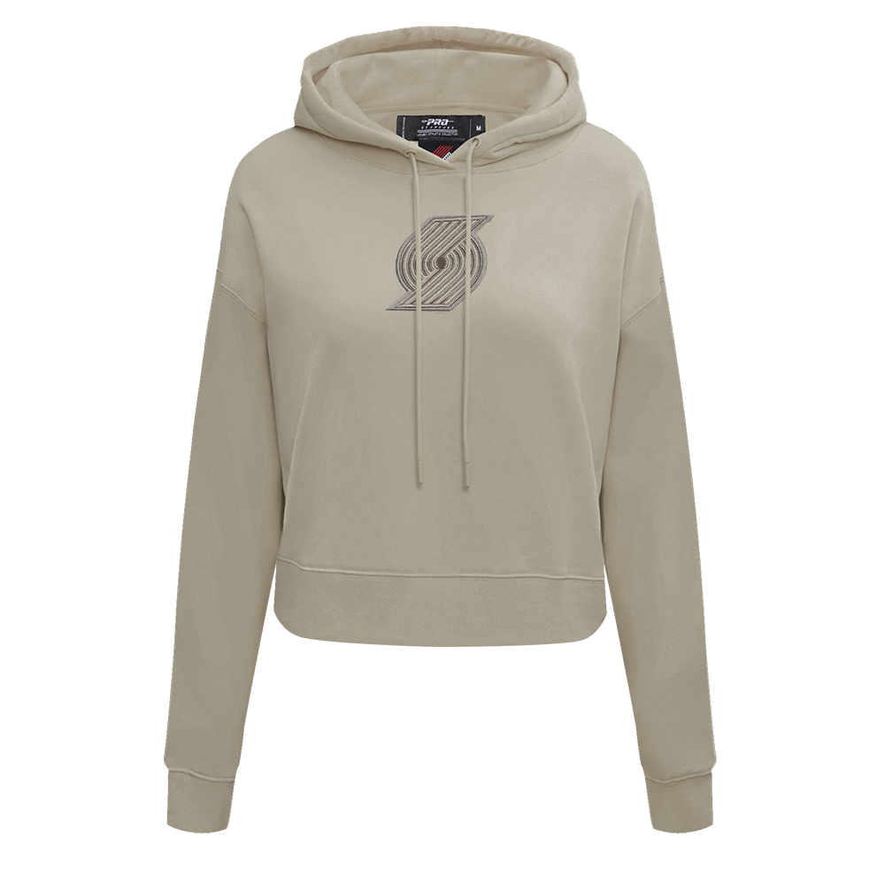 SUDADERA CON GORRO NBA PORTLAND TRAIL BLAZERS NEUTRAL PARA MUJER