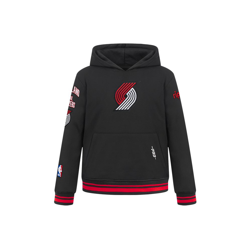 SUDADERA CON GORRO NBA PORTLAND TRAIL BLAZERS RETRO CLASSICS PARA NIÑO