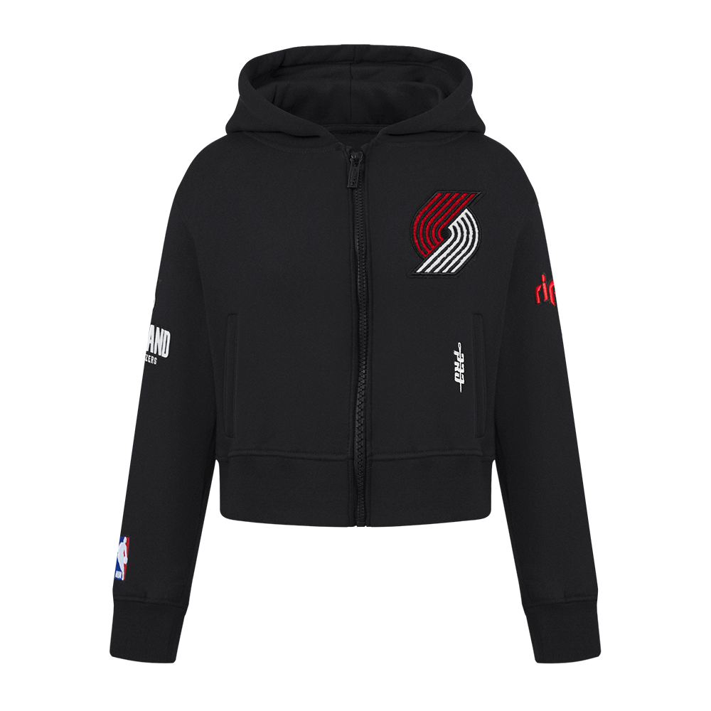 SUDADERA CON CIERRE NBA PORTLAND TRAIL BLAZERS CLASSIC ESSENTIALS PARA NIÑA