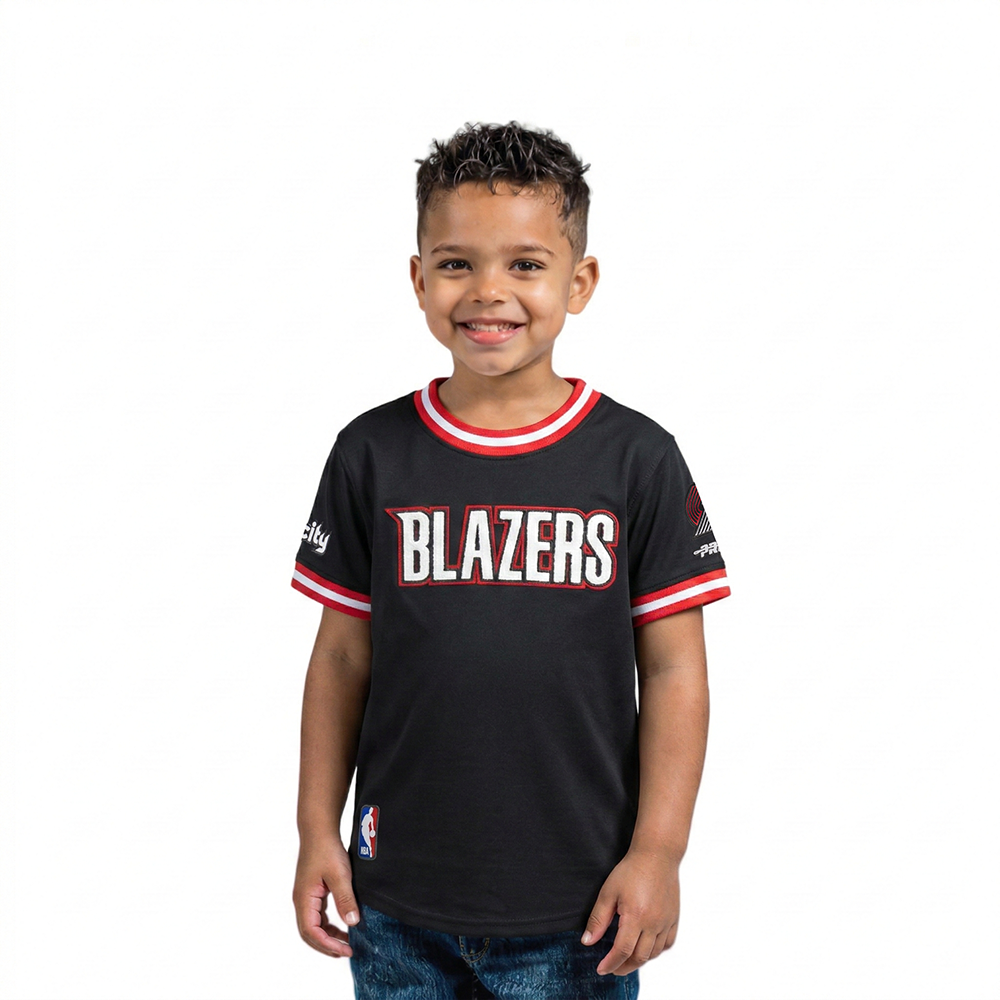 PLAYERA NBA PORTLAND TRAIL BLAZERS CLASSIC CHENILLE PARA BEBÉ NIÑO