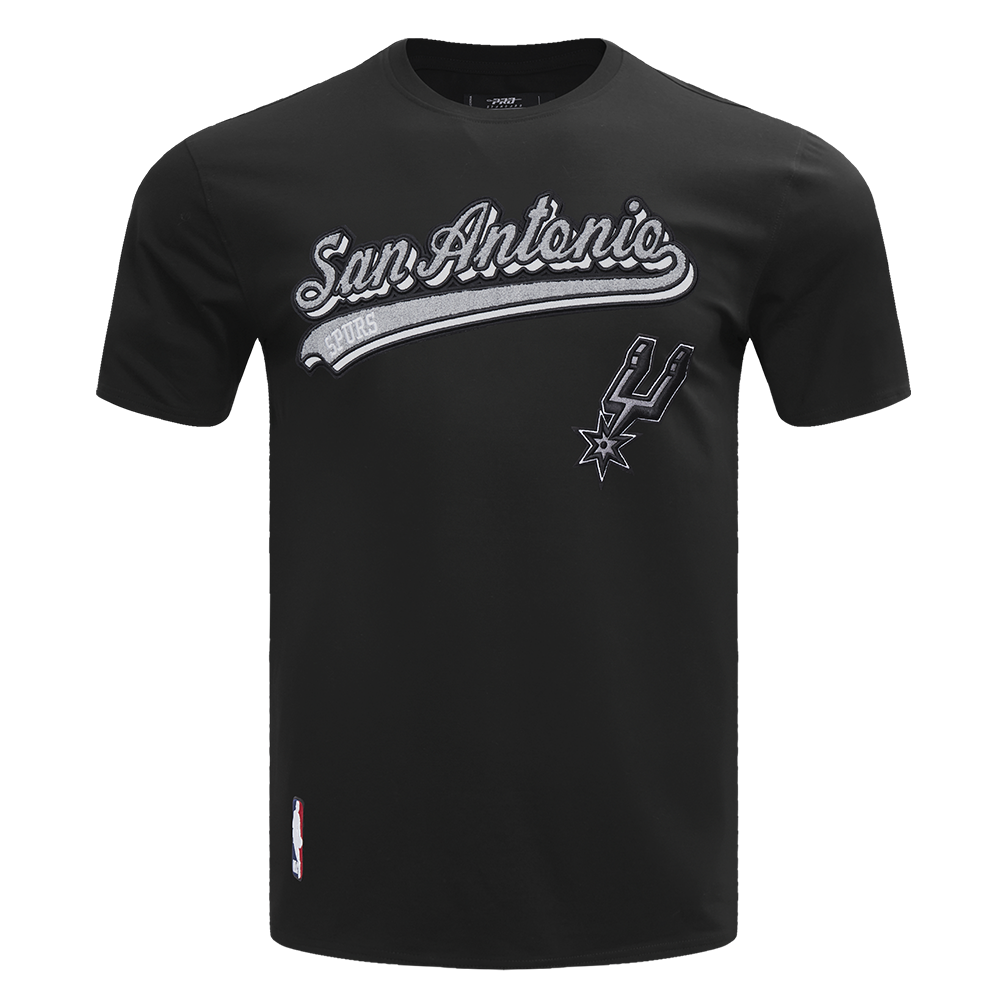 PLAYERA NBA SAN ANTONIO SPURS SCRIPT TAIL