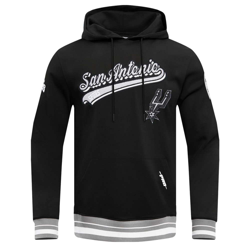 SUDADERA CON GORRO NBA SAN ANTONIO SPURS SCRIPT TAIL
