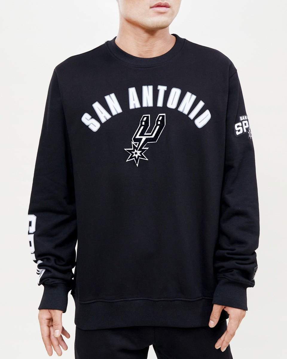 SUDADERA DE CUELLO REDONDO NBA SAN ANTONIO SPURS CLASSIC BRISTLE