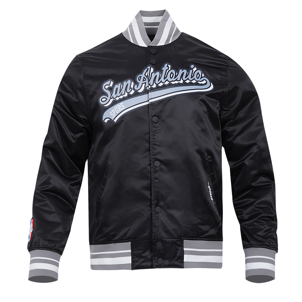 CHAMARRA DE SATÍN NBA SAN ANTONIO SPURS SCRIPT TAIL