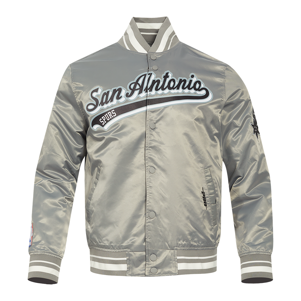 CHAMARRA DE SATÍN NBA SAN ANTONIO SPURS SCRIPT TAIL