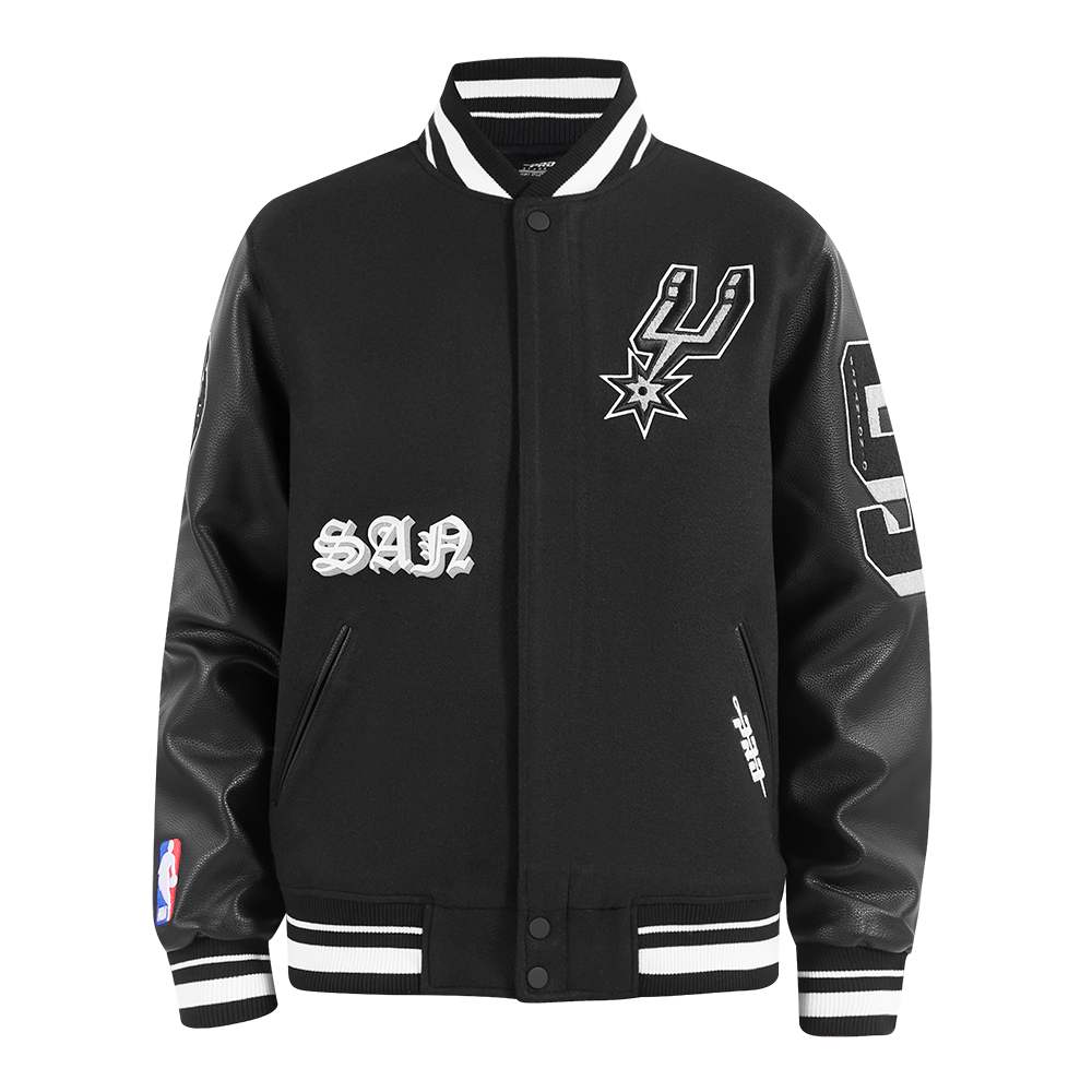 CHAMARRA UNIVERSITARIA NBA SAN ANTONIO SPURS OLD ENGLISH