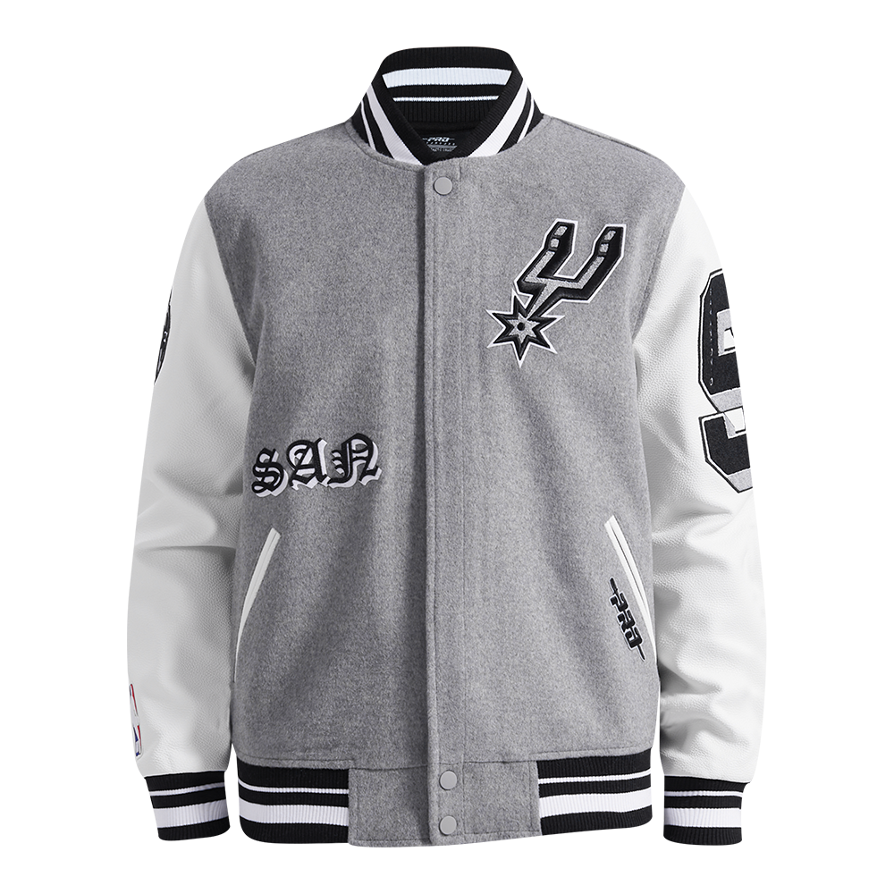 CHAMARRA UNIVERSITARIA NBA SAN ANTONIO SPURS OLD ENGLISH