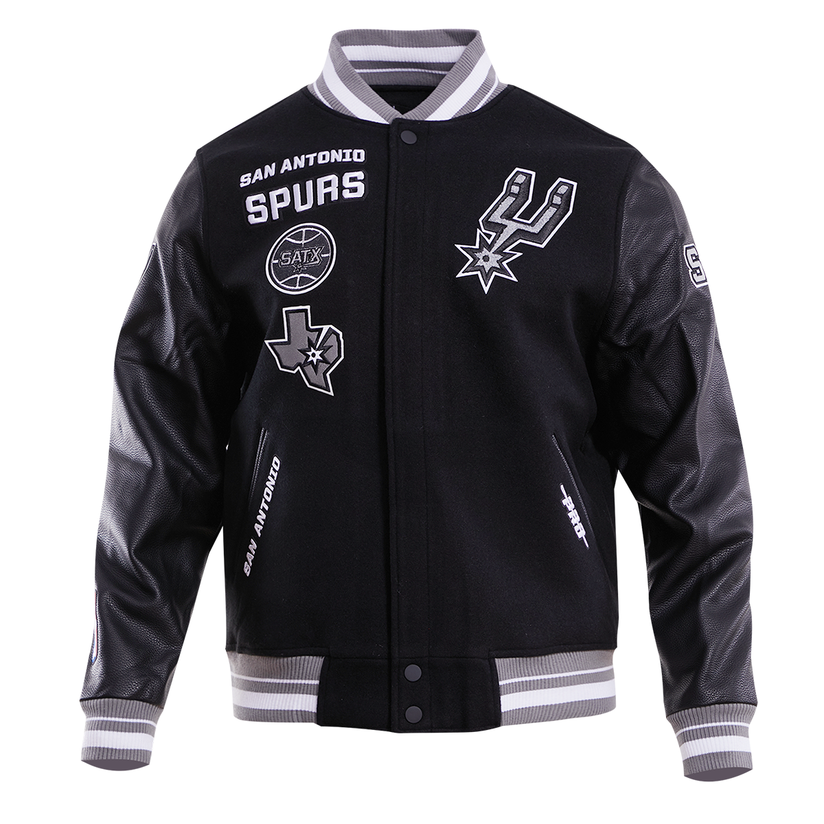 CHAMARRA UNIVERSITARIA NBA SAN ANTONIO SPURS RETRO CLASSICS