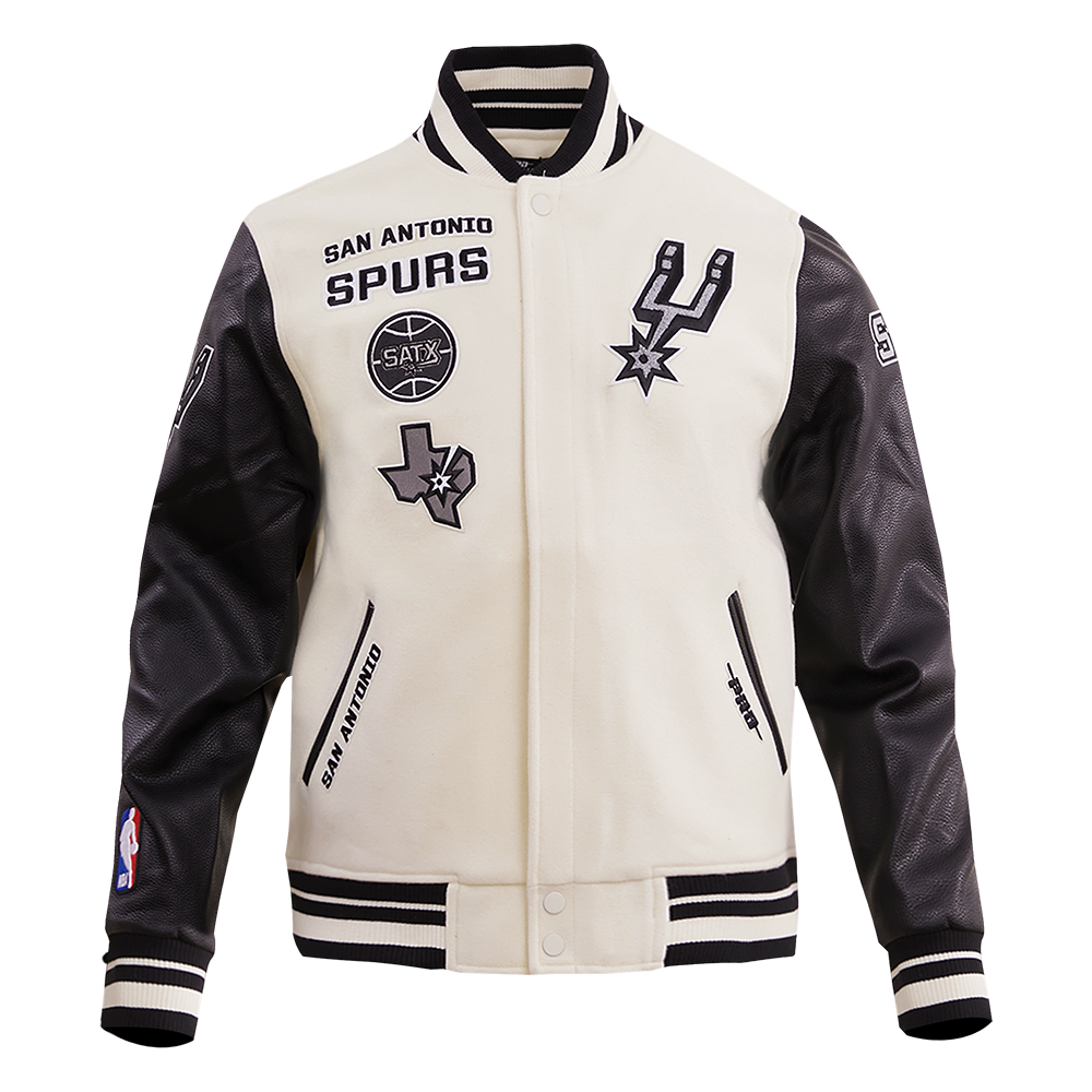 CHAMARRA UNIVERSITARIA NBA SAN ANTONIO SPURS RETRO CLASSICS