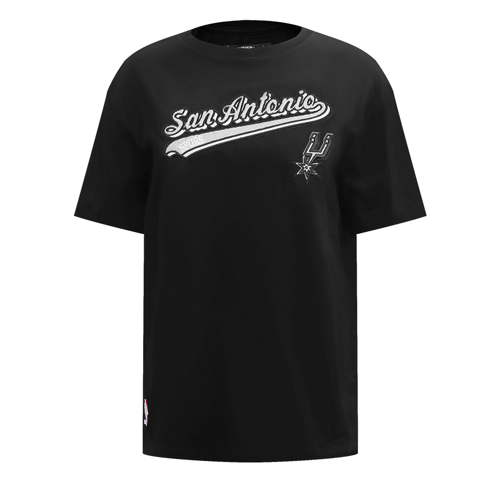 PLAYERA BOYFRIEND NBA SAN ANTONIO SPURS SCRIPT TAIL PARA MUJER