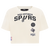 PLAYERA CROP NBA SAN ANTONIO SPURS RETRO CLASSICS PARA MUJER