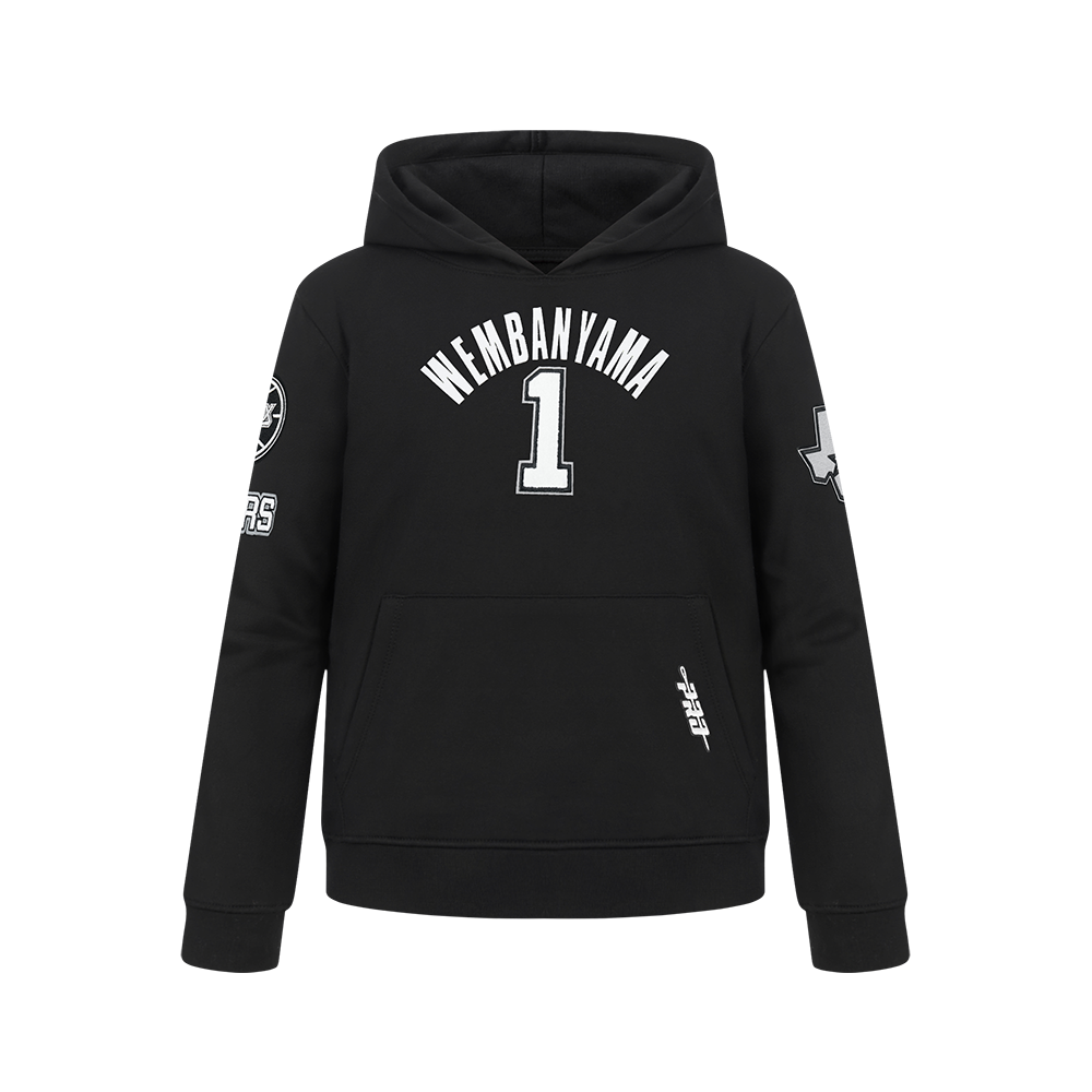 SUDADERA CON GORRO NBA SAN ANTONIO SPURS CLASSIC PNN PARA NIÑO JUNIOR