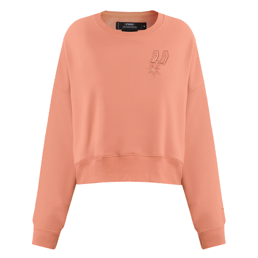 SUDADERA DE CUELLO REDONDO NBA SAN ANTONIO SPURS NEUTRAL PARA MUJER