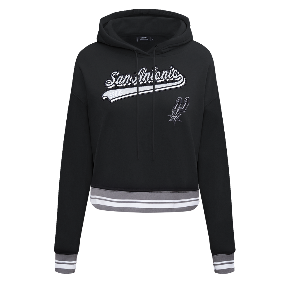 SUDADERA CON GORRO NBA SAN ANTONIO SPURS SCRIPT TAIL PARA MUJER