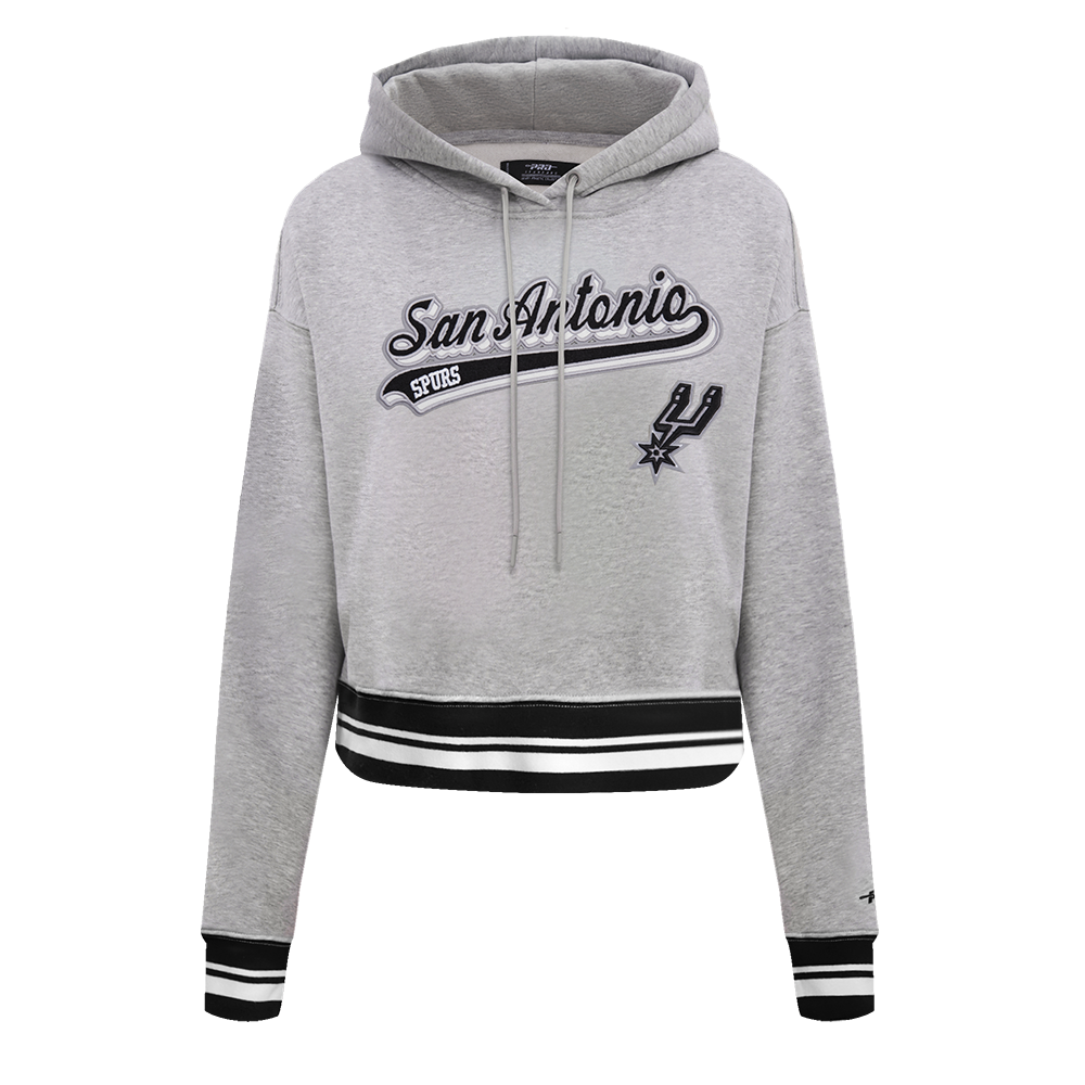 SUDADERA CON GORRO NBA SAN ANTONIO SPURS SCRIPT TAIL PARA MUJER