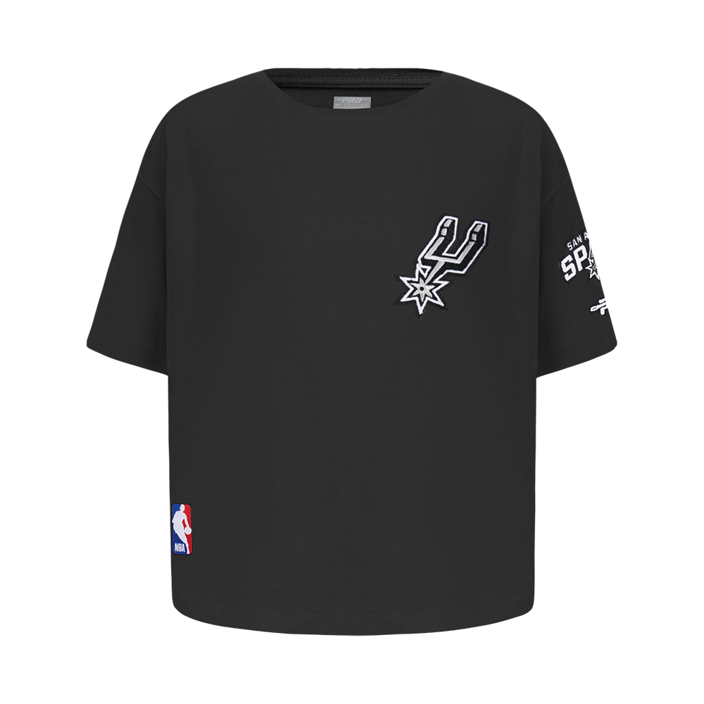 PLAYERA NBA SAN ANTONIO SPURS CLASSIC ESSENTIALS PARA NIÑA