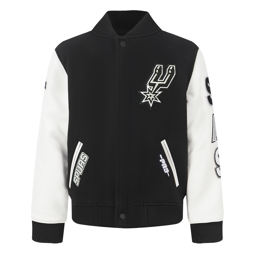 CHAMARRA UNIVERSITARIA NBA SAN ANTONIO SPURS CLASSIC CHENILLE PARA BEBÉ NIÑO