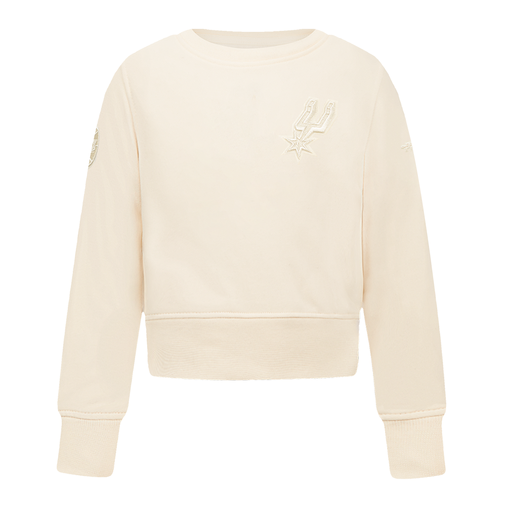 SUDADERA DE CUELLO REDONDO NBA SAN ANTONIO SPURS NEUTRAL PARA BEBÉ NIÑA