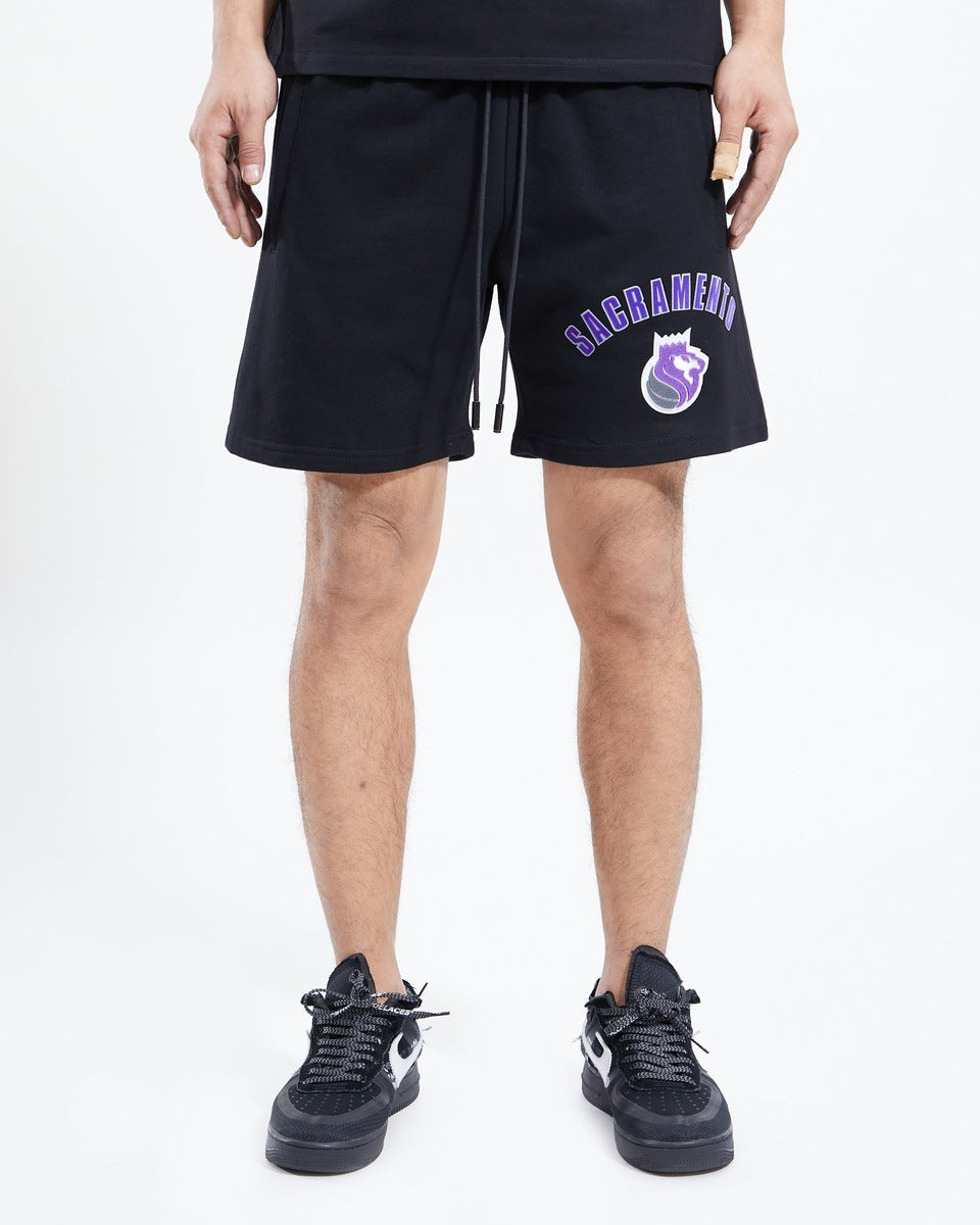 SHORTS DE ALGODÓN NBA SACRAMENTO KINGS CLASSIC BRISTLE