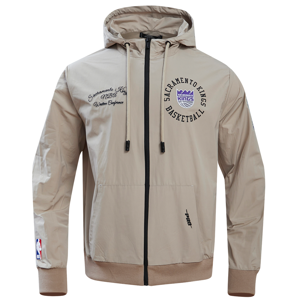 SUDADERA CON CIERRE NBA SACRAMENTO KINGS HYBRID