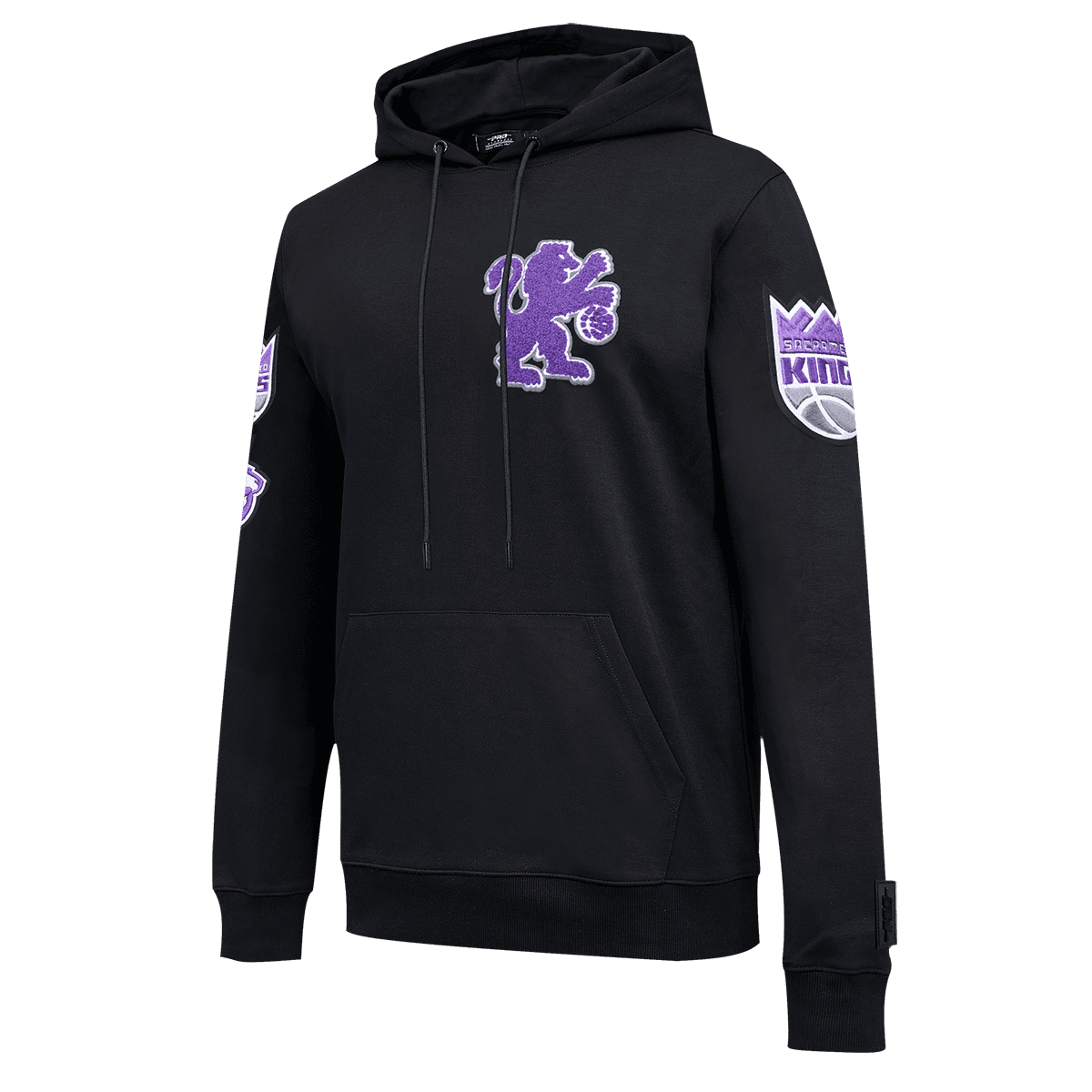 SUDADERA CON GORRO NBA SACRAMENTO KINGS CLASSIC CHENILLE