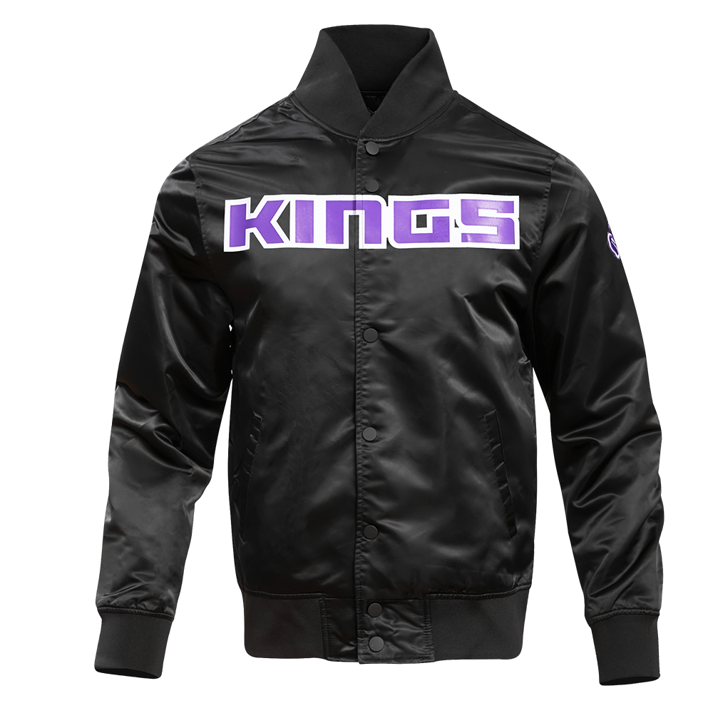 CHAMARRA DE SATÍN NBA SACRAMENTO KINGS CLASSIC SATIN