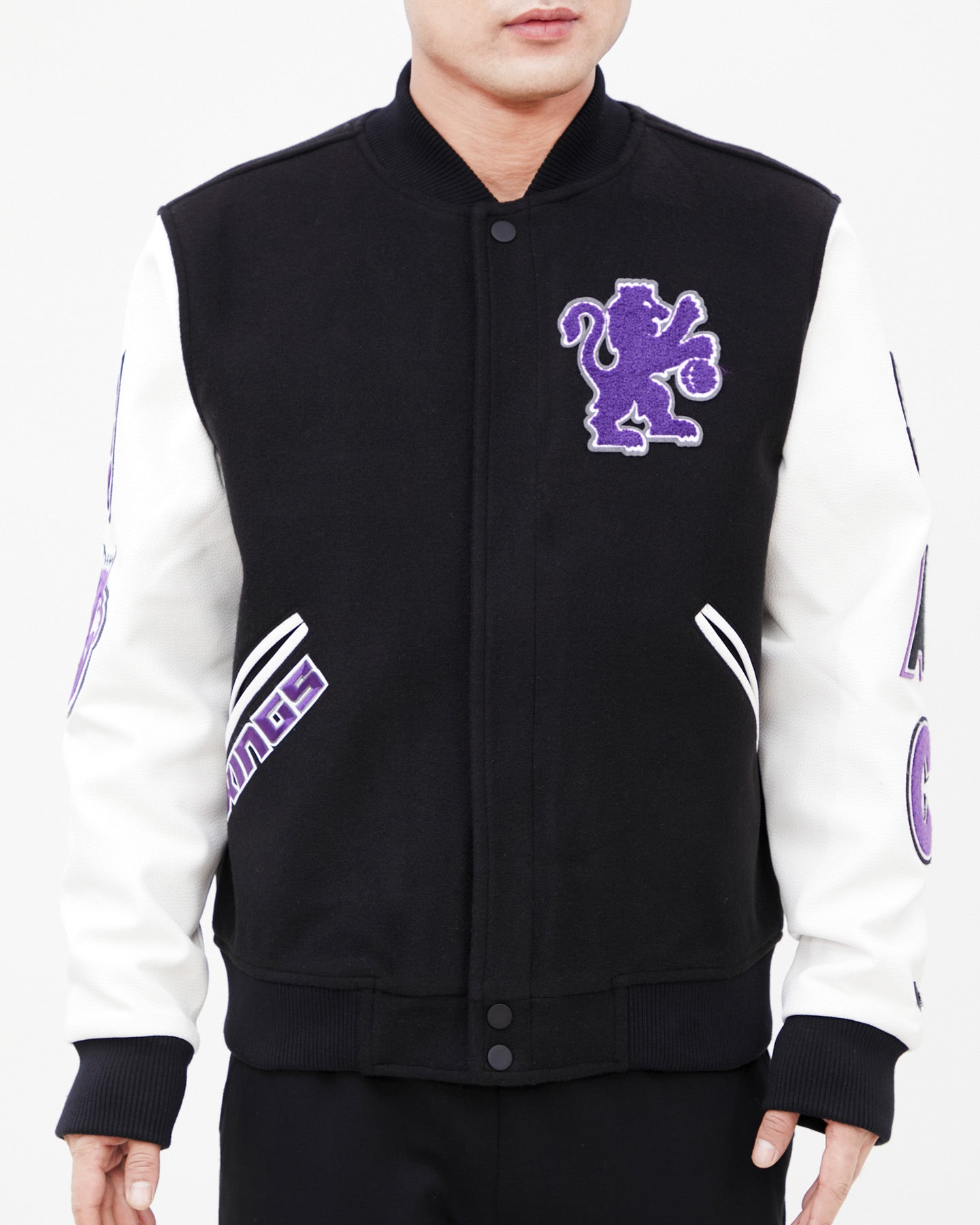 CHAMARRA UNIVERSITARIA NBA SACRAMENTO KINGS CLASSIC VARSITY