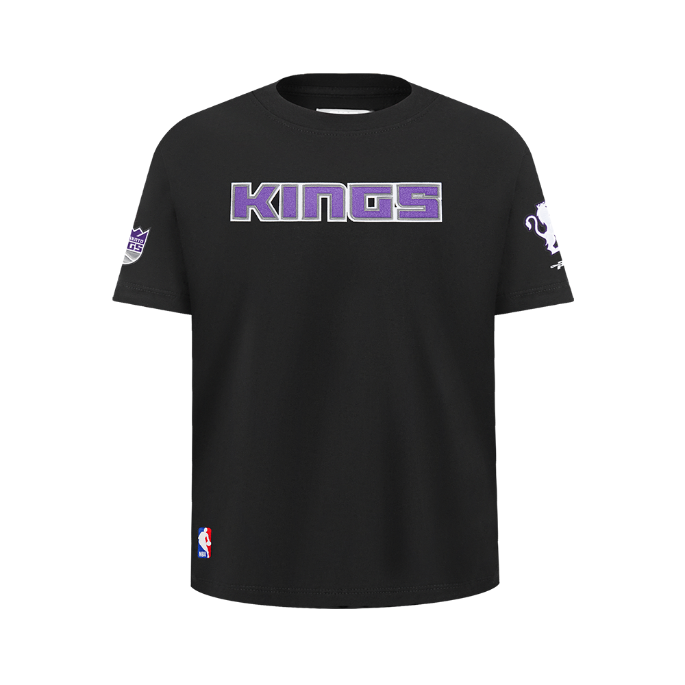 PLAYERA NBA SACRAMENTO KINGS CLASSIC CHENILLE PARA NIÑO JUNIOR