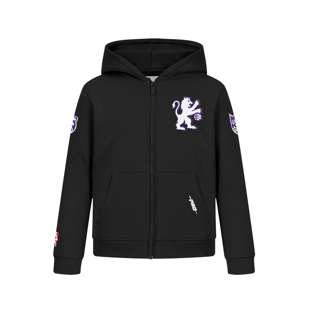 SUDADERA CON CIERRE NBA SACRAMENTO KINGS CLASSIC CHENILLE PARA NIÑO JUNIOR
