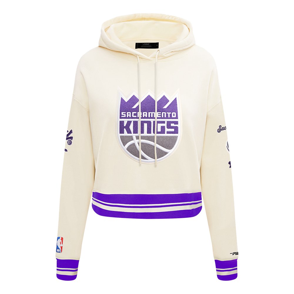 SUDADERA CON GORRO NBA SACRAMENTO KINGS RETRO CLASSICS PARA MUJER