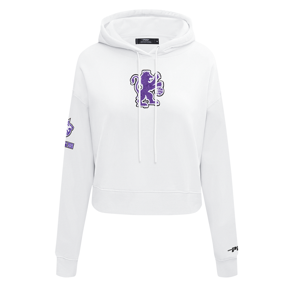 SUDADERA CON GORRO NBA SACRAMENTO KINGS CLASSIC CHENILLE PARA MUJER