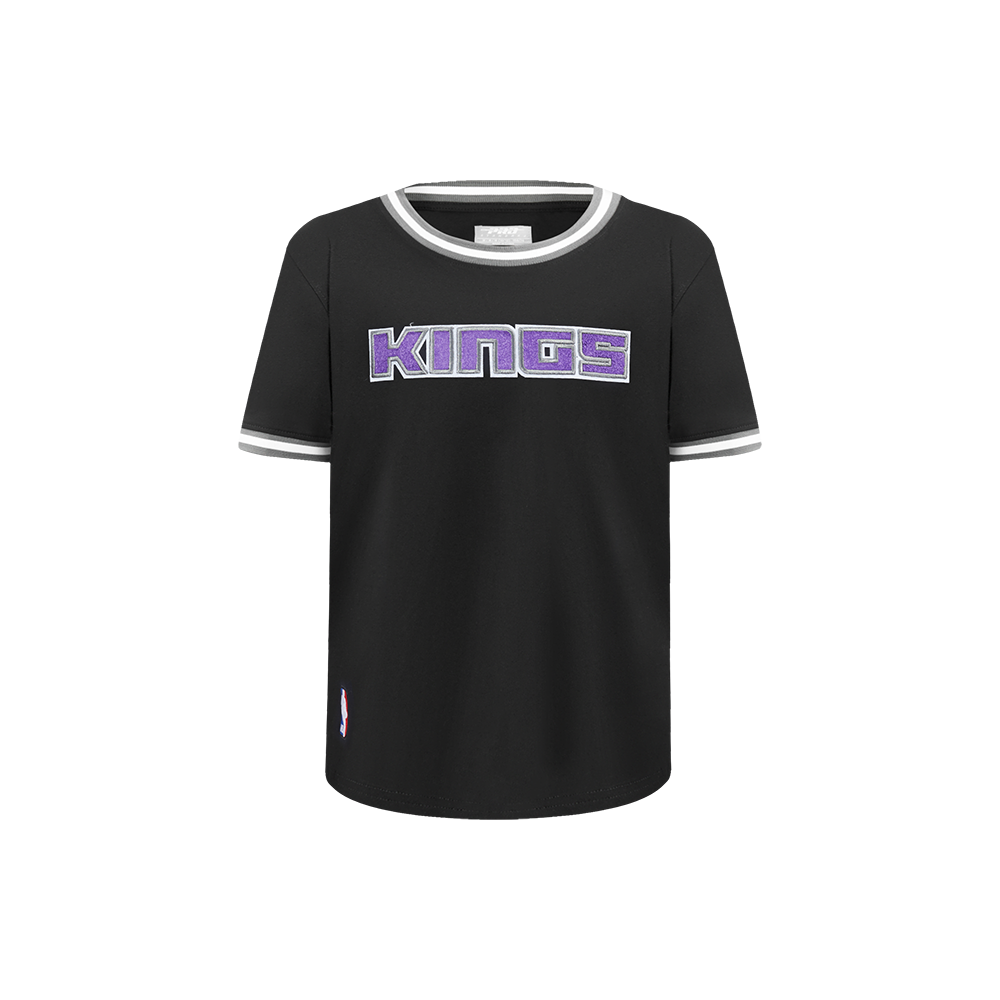 PLAYERA NBA SACRAMENTO KINGS CLASSIC CHENILLE PARA NIÑO