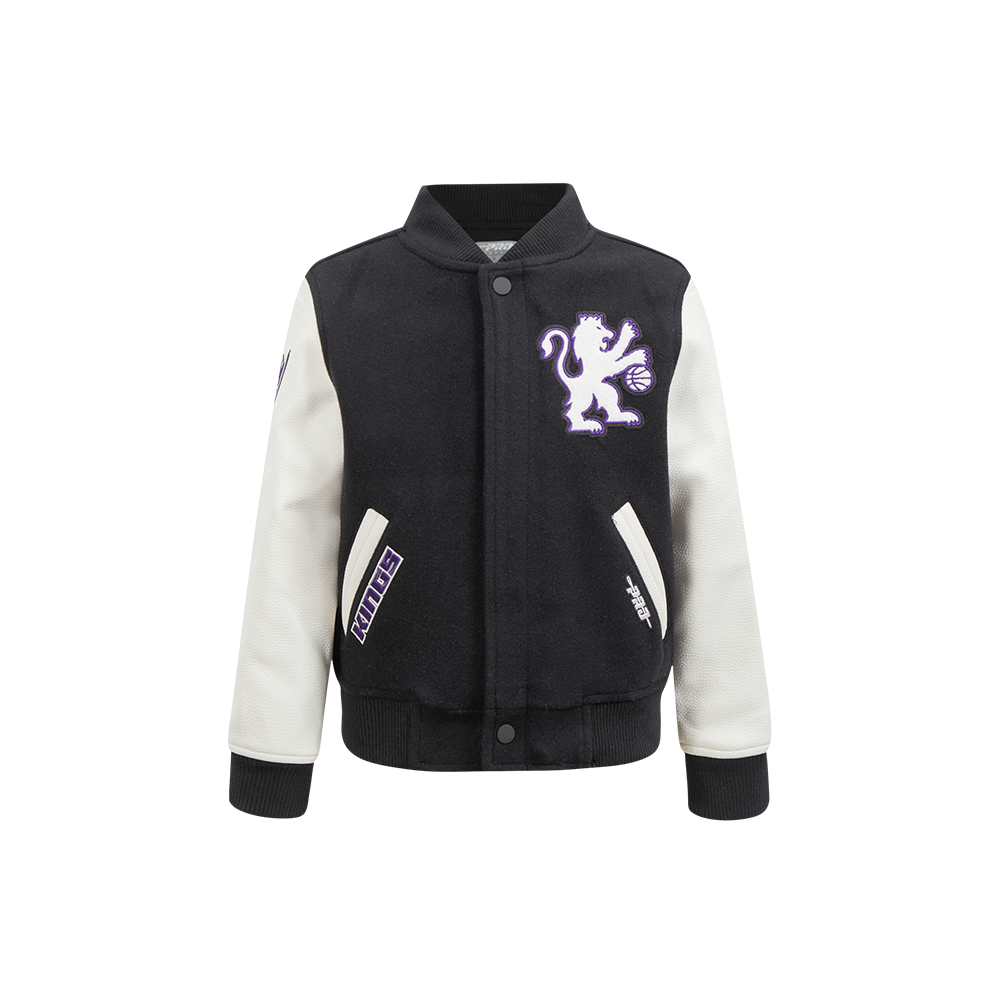 CHAMARRA UNIVERSITARIA NBA SACRAMENTO KINGS CLASSIC CHENILLE PARA NIÑO