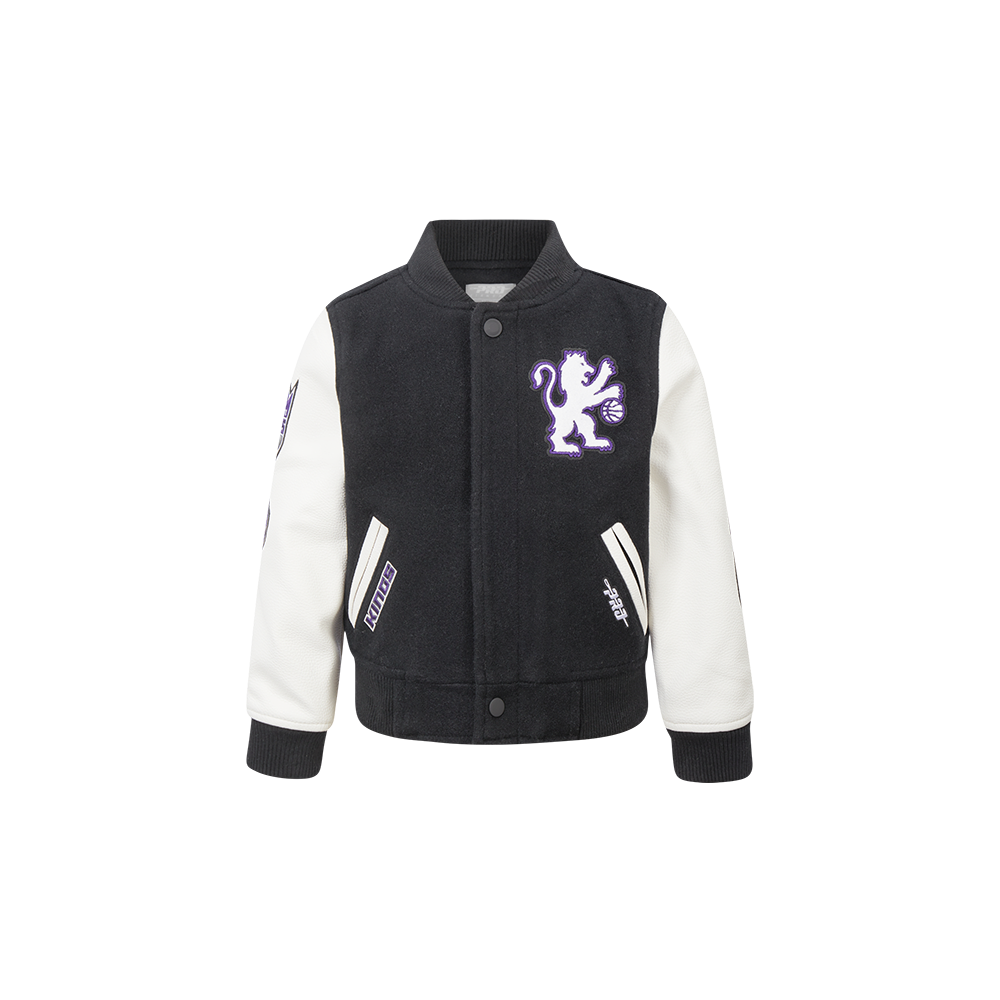 CHAMARRA UNIVERSITARIA NBA SACRAMENTO KINGS CLASSIC CHENILLE PARA BEBÉ NIÑO