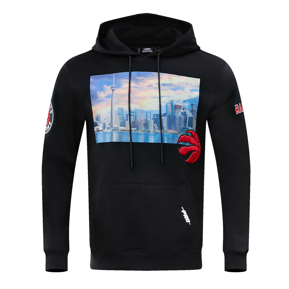 SUDADERA CON GORRO NBA TORONTO RAPTORS CITY SCAPE