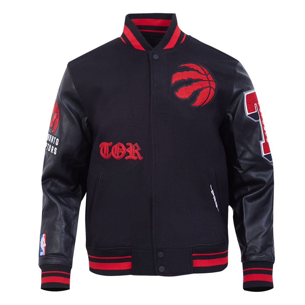CHAMARRA UNIVERSITARIA NBA TORONTO RAPTORS OLD ENGLISH