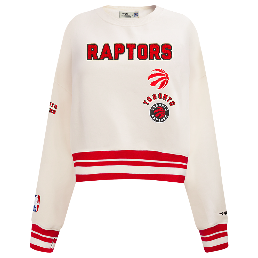 SUDADERA DE CUELLO REDONDO NBA TORONTO RAPTORS RETRO CLASSICS PARA MUJER
