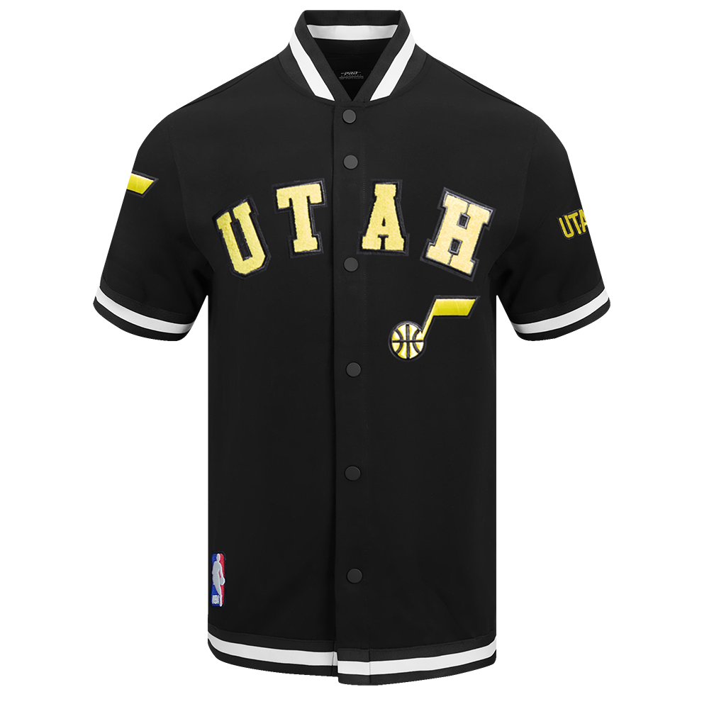 SOBRECAMISA DE MANGA CORTA NBA UTAH JAZZ CLASSIC CHENILLE