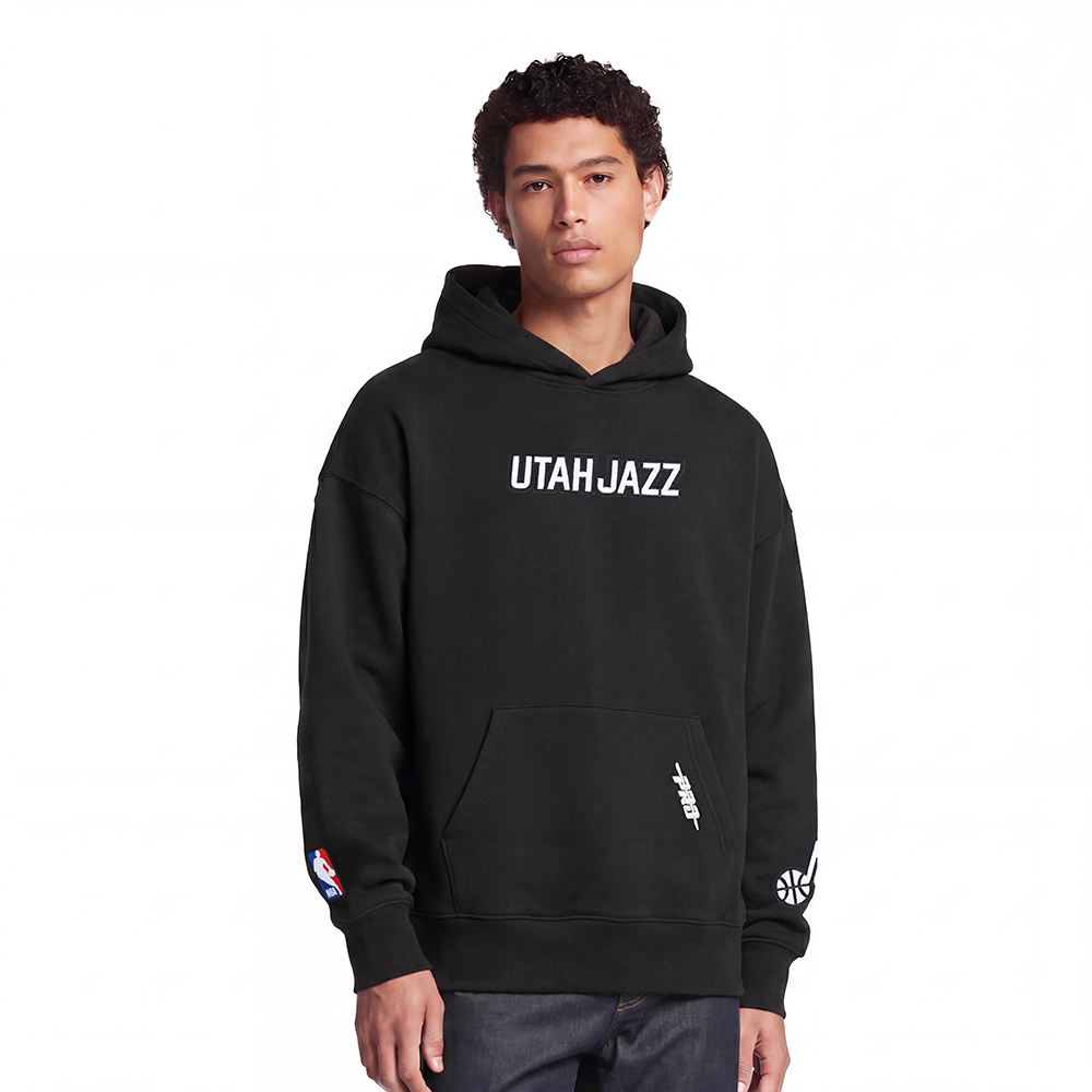 SUDADERA CON GORRO NBA UTAH JAZZ WINGSPAN