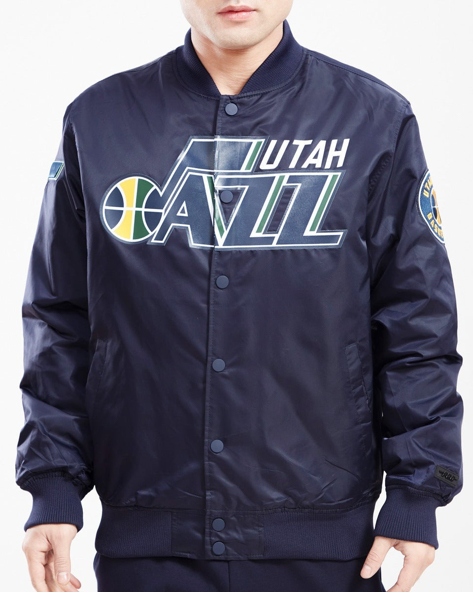 CHAMARRA DE SATÍN NBA UTAH JAZZ CLASSIC SATIN