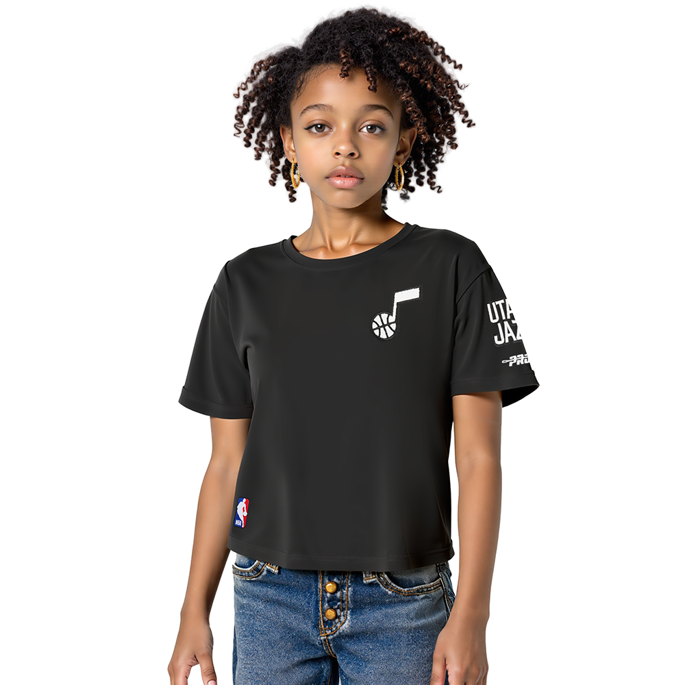 PLAYERA NBA UTAH JAZZ CLASSIC ESSENTIALS PARA NIÑA JUNIOR
