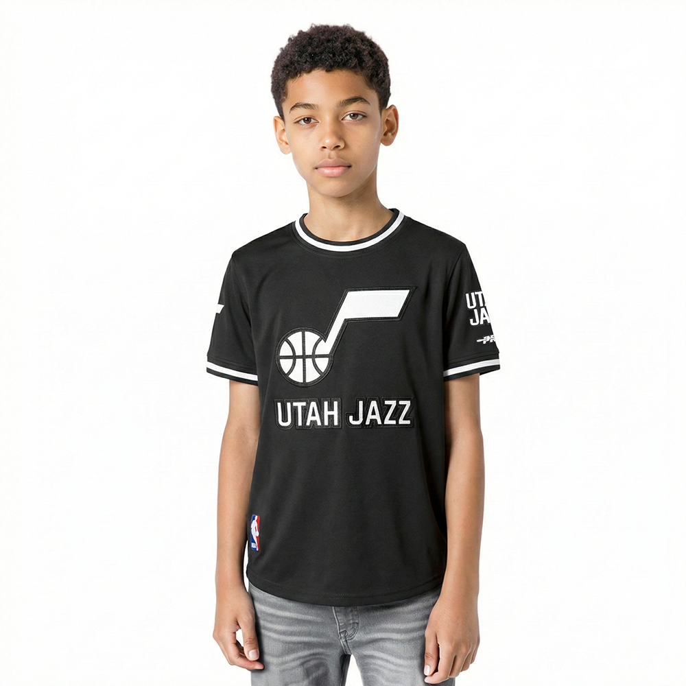 PLAYERA NBA UTAH JAZZ CLASSIC CHENILLE PARA NIÑO